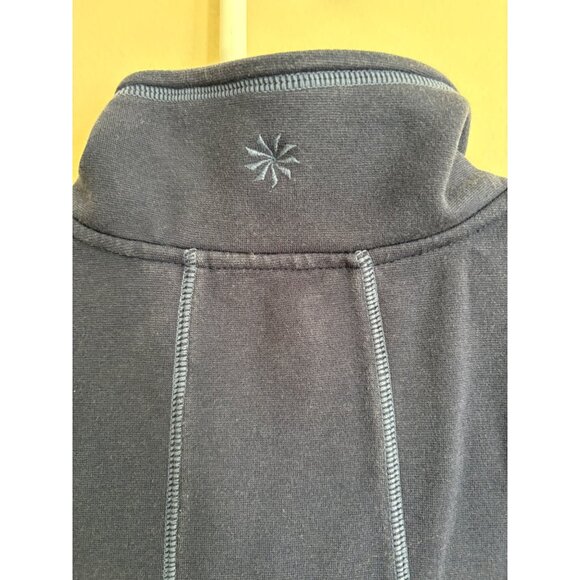 Athleta Casual Long Sleeve Knee Length Activewear Cassidy Dress Blue Size Small - Picture 13 of 14